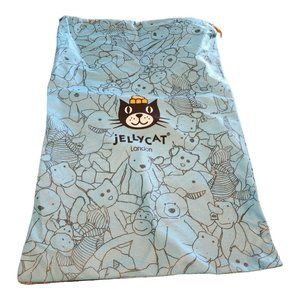 Official Jellycat London Drawstring Dust Bag Pouch 10.5" x 15" Plush Cover